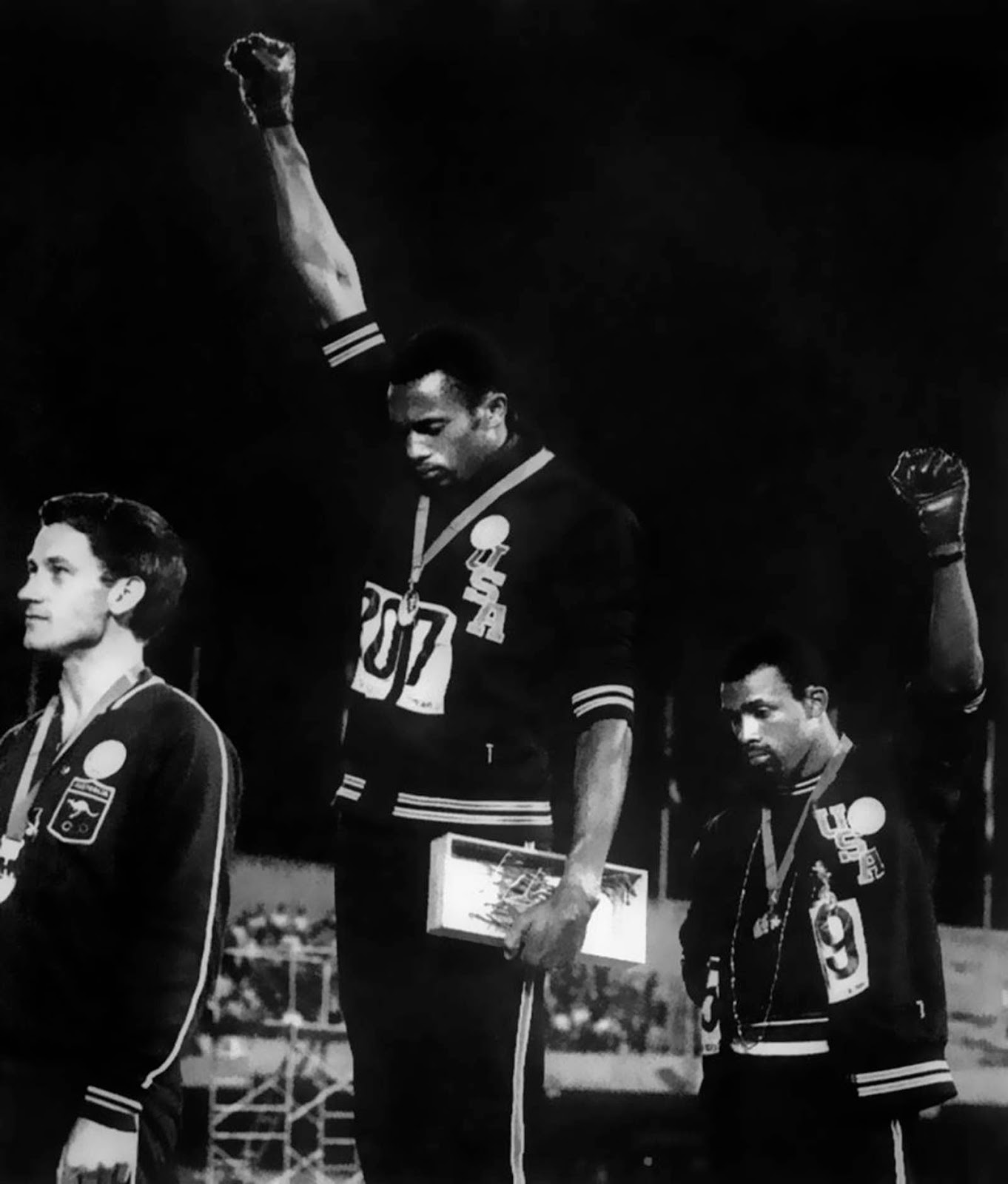 The black power salute at the Olympics, 1968